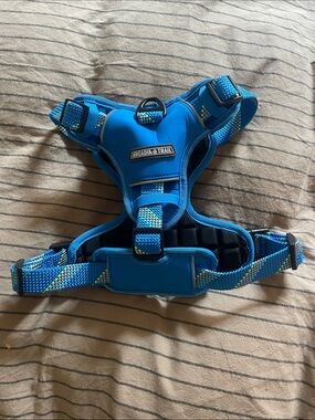 Arcadia Trail Blue Padded No-Pull Dog Harness